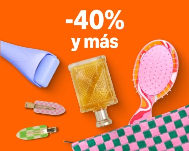 Ahorra 40% y más en Belleza y salud