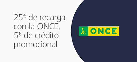 25€ de Código de recarga, 5€ de crédito promocional