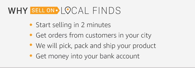 Why Sell on Local Finds