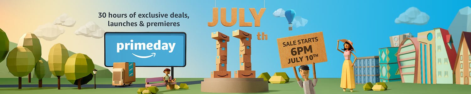 Prime day starts July 10th at 6PM | The year's biggest Prime celebration exclusively for members