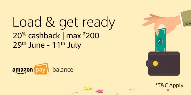 Get 20% back | Top-up your balance today