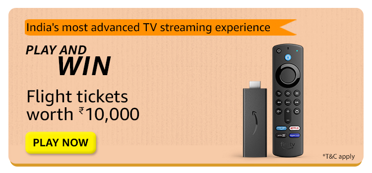Amazon : India’s most advanced TV streaming Experience Quiz