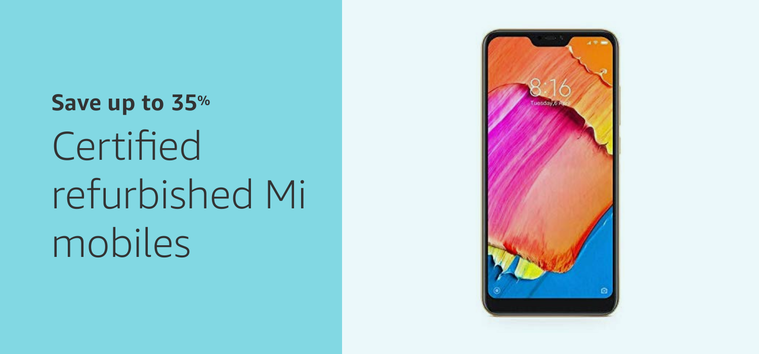 Amazon.in Certified Refurbished Mobiles