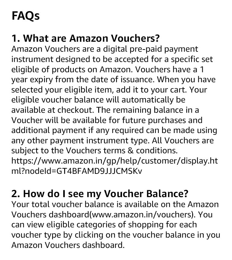 Amazon.in Amazon Pay Vouchers Gift Cards