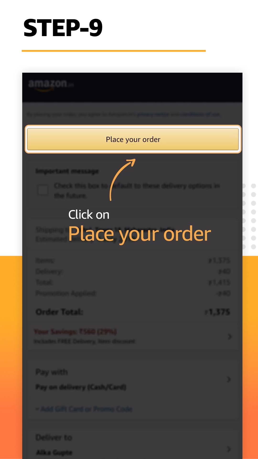 Amazon.in How to buy a product