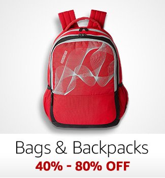 Bags &amp; Backpacks: 40-80% off