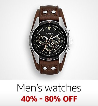 Men's Watches 40%-80% off