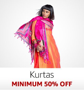 Women Kurta: Minimum 50% off