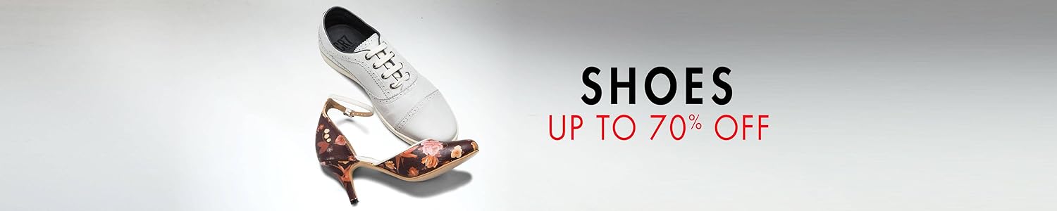 Up to 70% off on Shoes