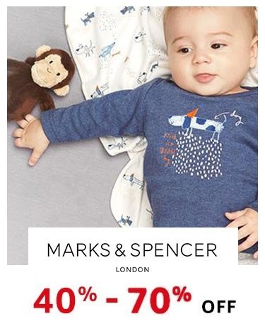 M&amp;S: 40-70% off