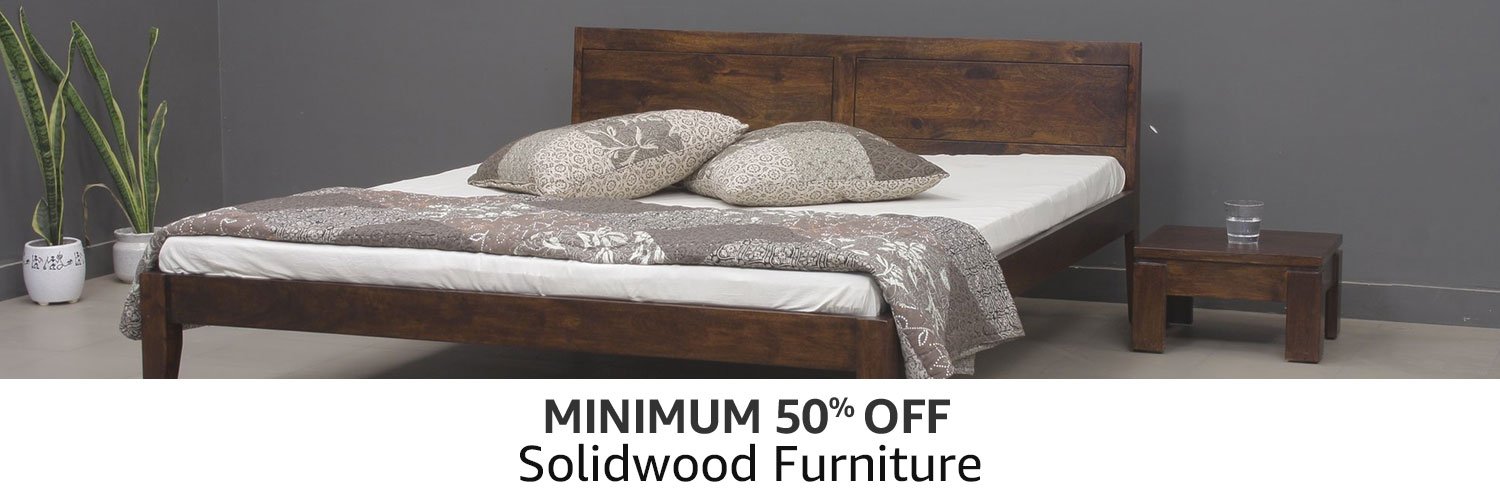 Solidwood Furniture | Minimum 50% off