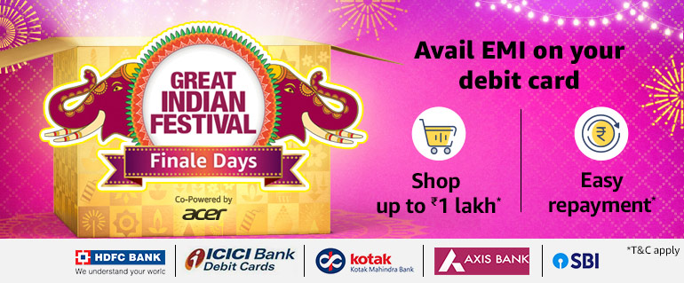 Debit card emi mobiles on amazon clearance