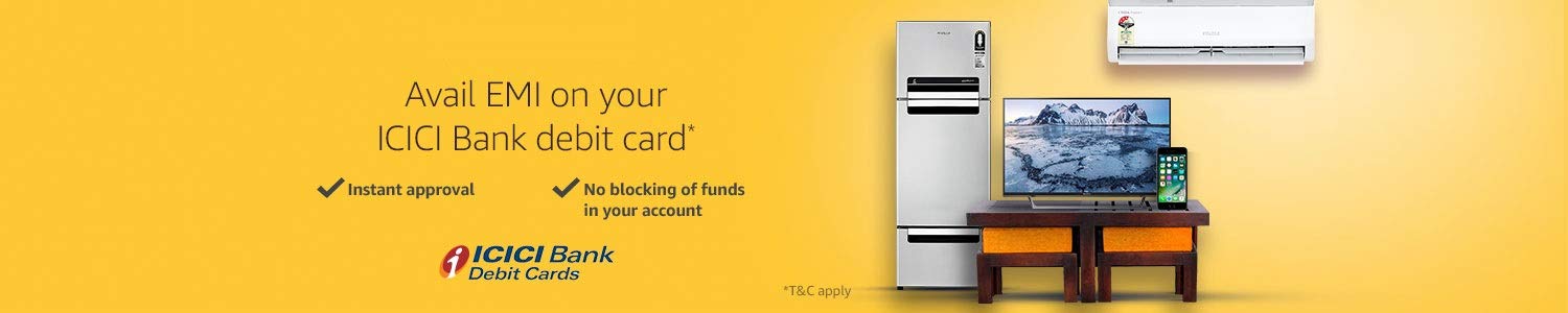 Emi On Icici Bank Debit Card Amazon In