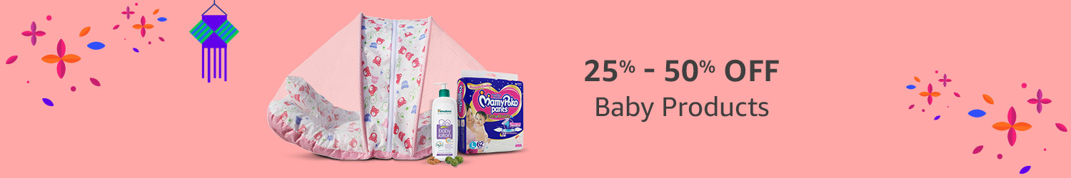 25%-50% off Baby Products