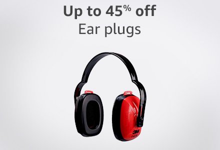 Up to 45% off ear plugs