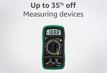 Up to 35% off measuring devices