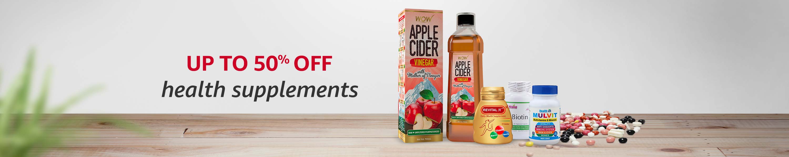Up to 50% off:health supplements
