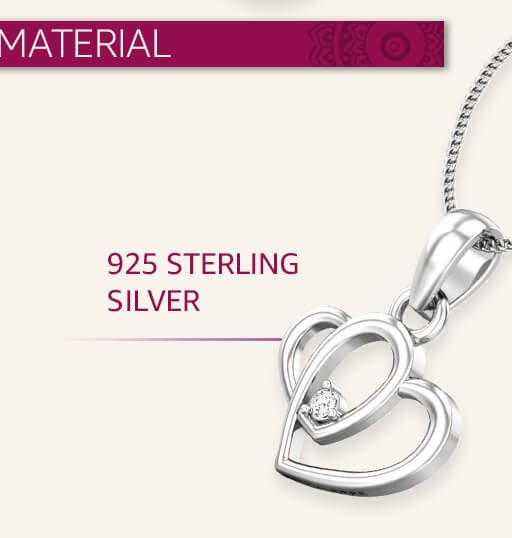Silver Jewelry for Women Buy Silver Jewellery Online at Low Prices in