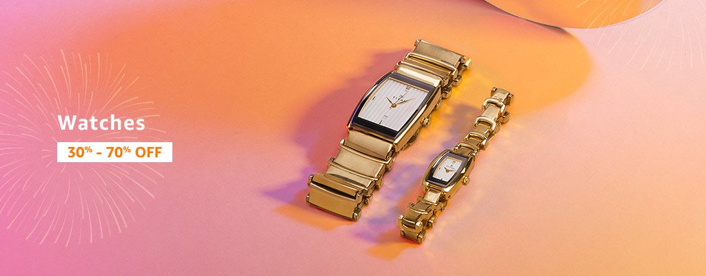 Watches: 30% - 70% off