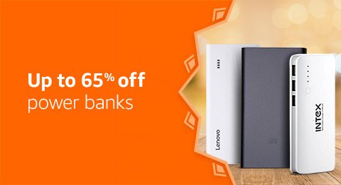 UP TO 65% OFF powe banks