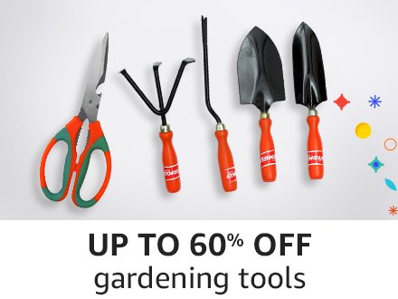 Up to 60% off gardening tools