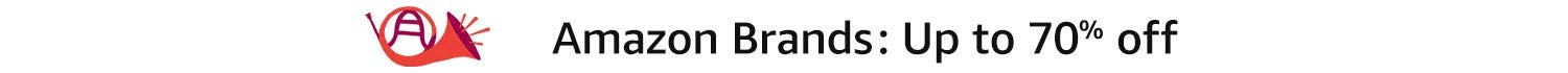 Amazon Brands: Up to 70% off