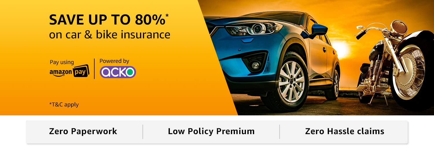 Acko Car Insurance Coupon Code Acko Promo Code: 80% Off Amazon Pay Offer on Bike & Car Insurance