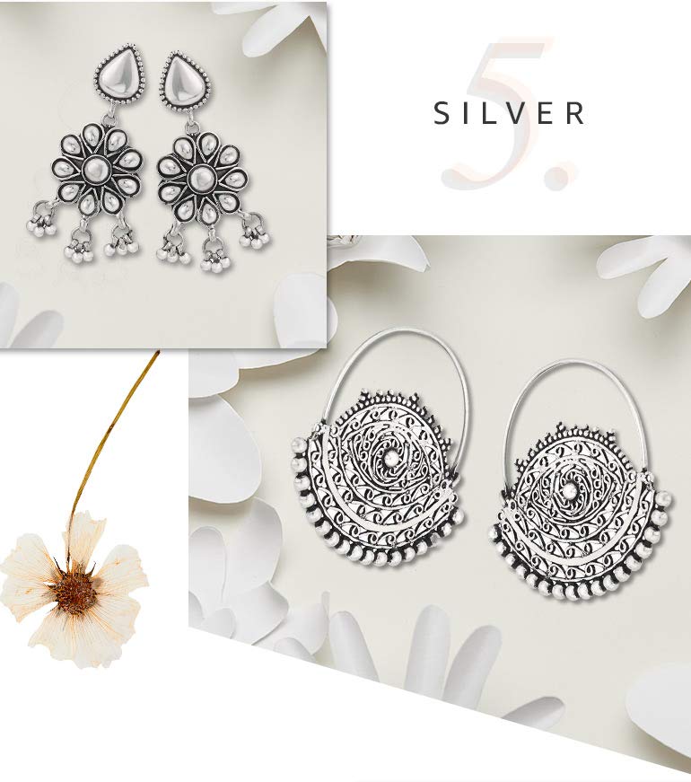 Earrings Buy Earrings online at best prices in India Amazon.in