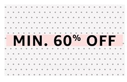 Min 60% off