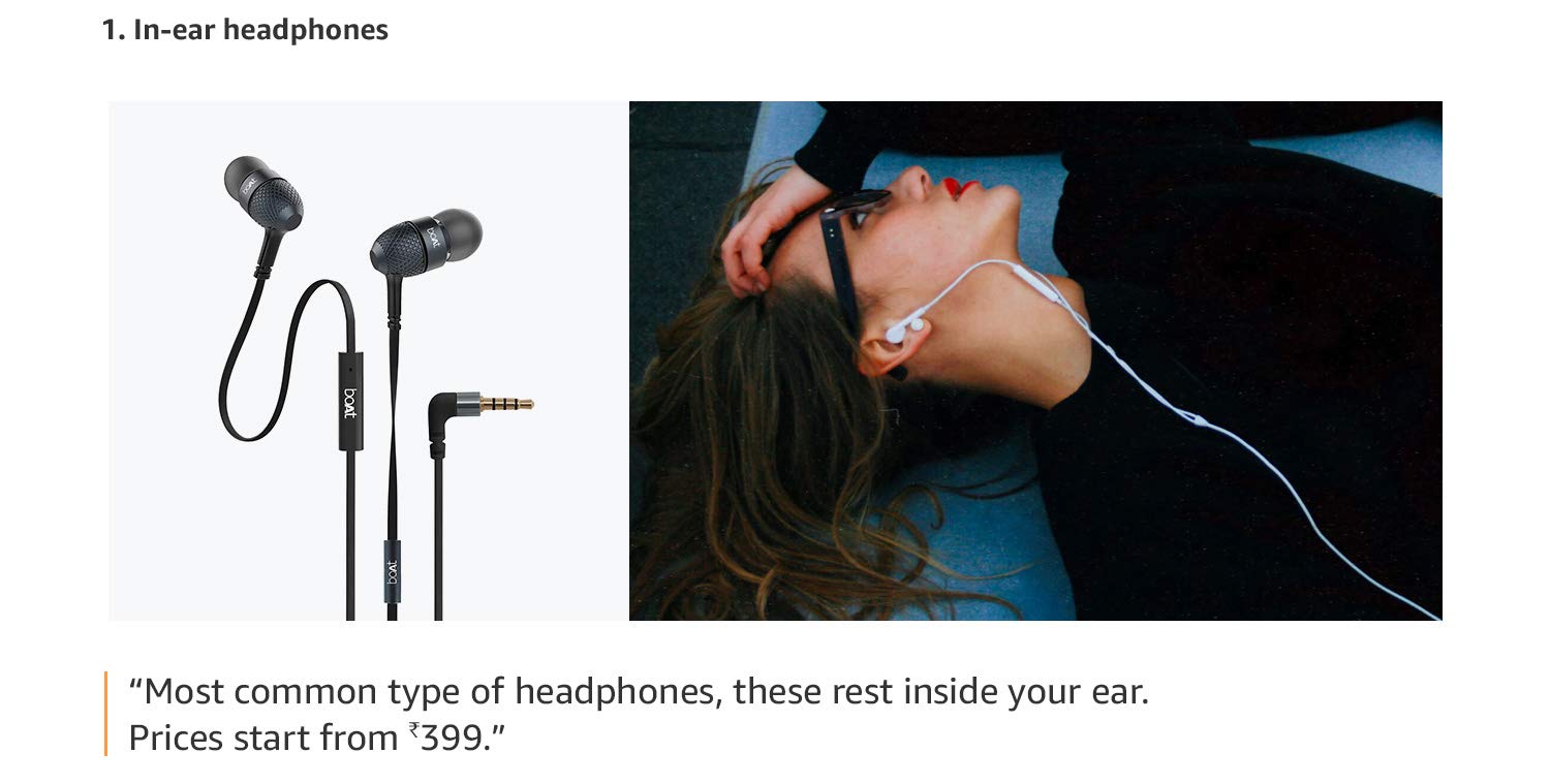 Amazon.in Headphones Buying Guide Electronics