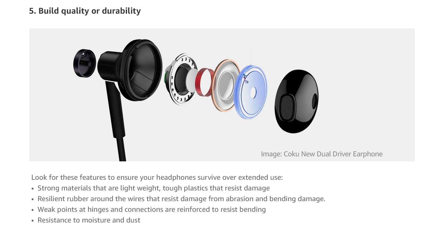 Amazon.in Headphones Buying Guide Technical Features Electronics