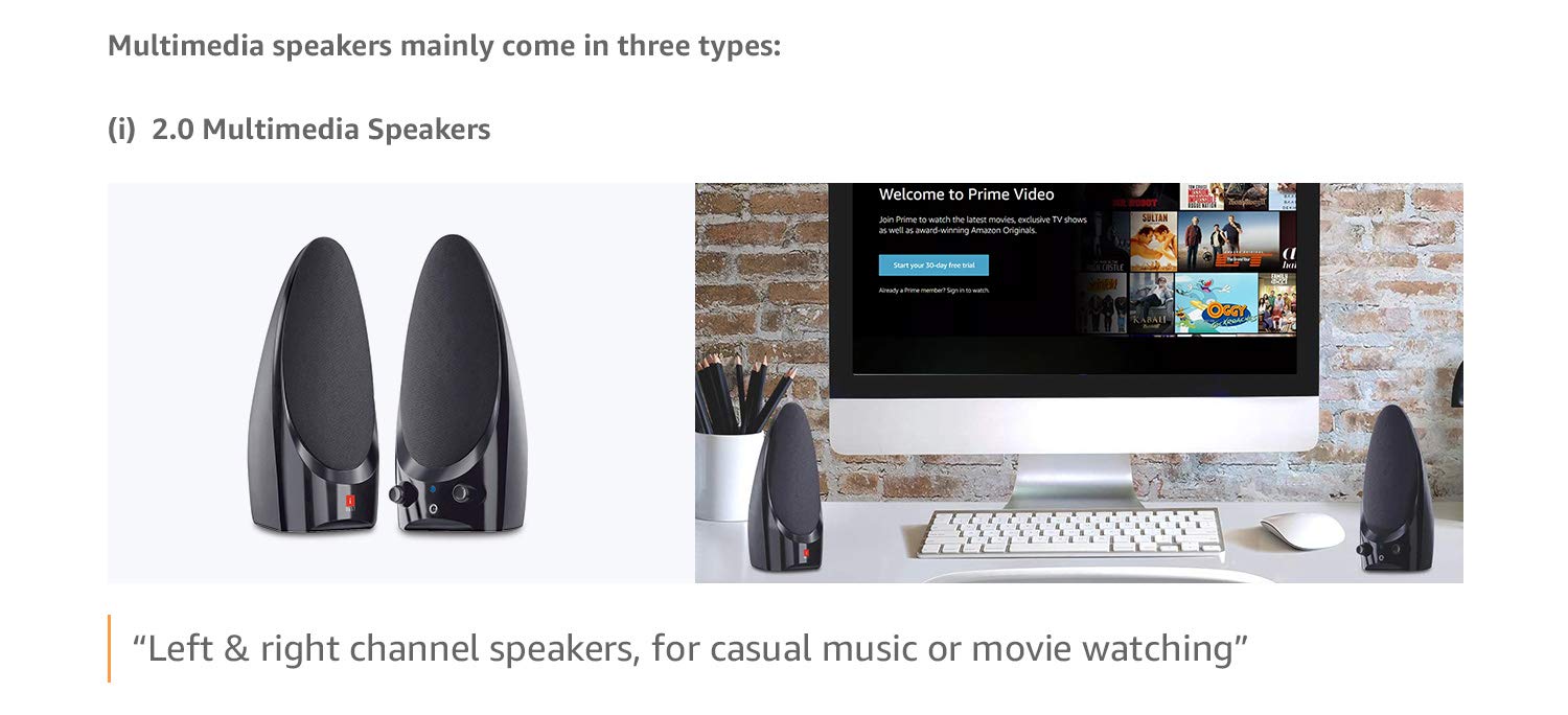Amazon.in Speakers Buying Guide Electronics