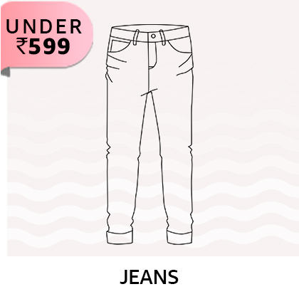 Jeans under 599