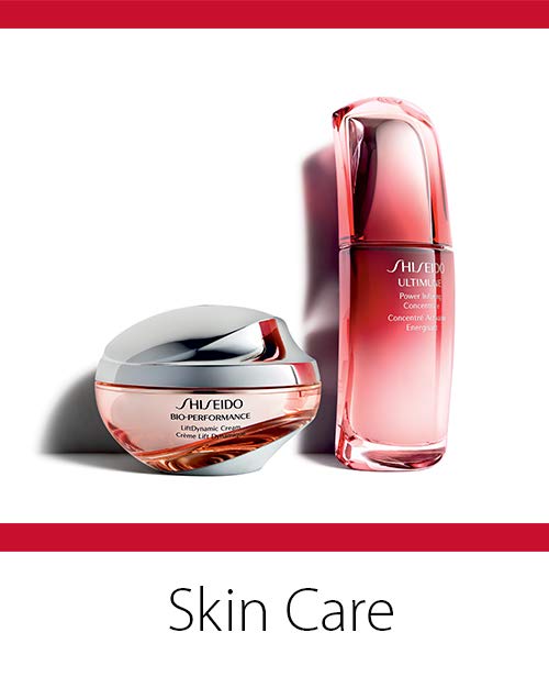 Shiseido beauty products Shop perfumes, makeup and skin care from