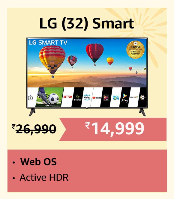 Great discounts on Televisions Buy TVs from top brands like Sony, Mi