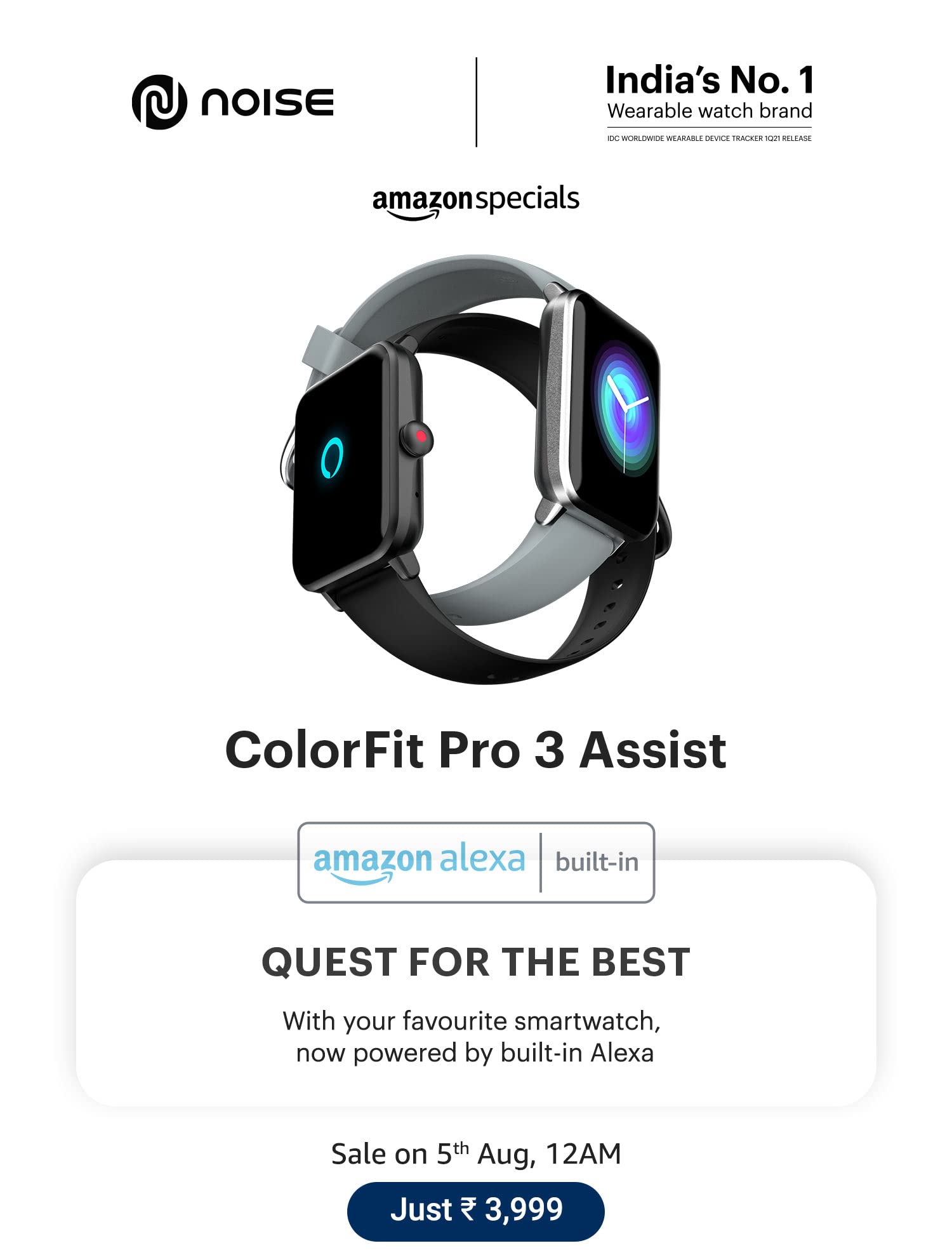 Smartwatch Amazon Noise Colorfit Pro Noise ColorFit Pulse Grand