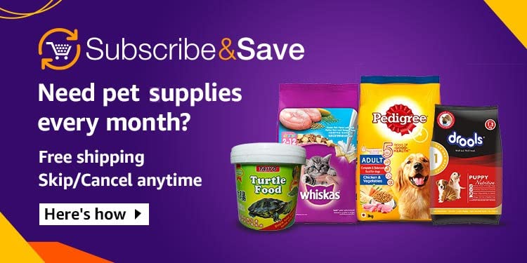 Pets subscribe & save