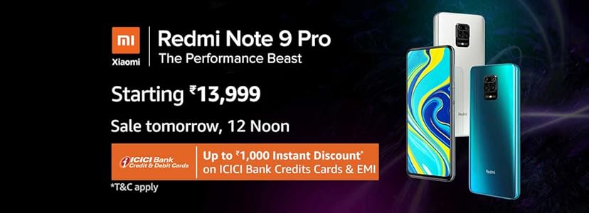 रेडमी नोट 9 प्रो सीरीज़