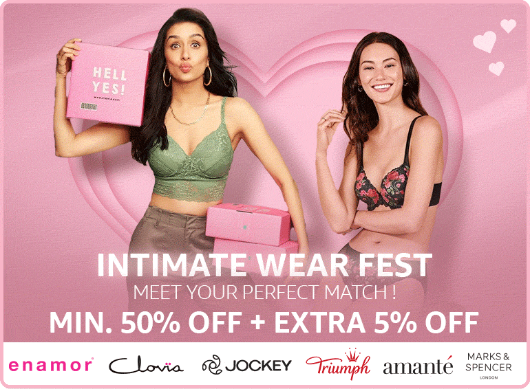 Fragrance & Intimate Wear Fest Min. 50% off+ Extra 5% off
