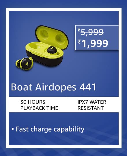 Boat Airdopes 441 Lime