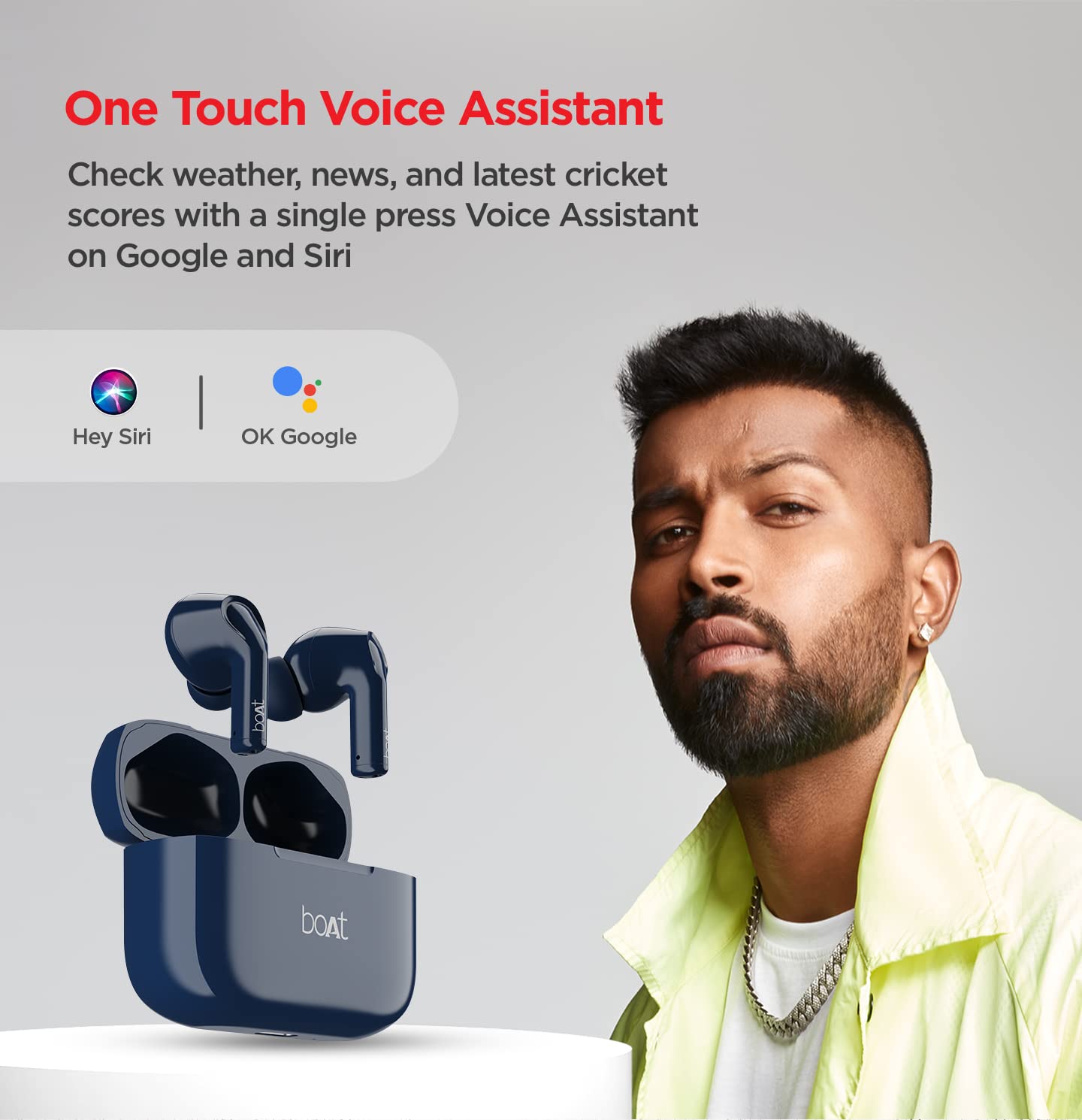 boAt Airdopes 161 InEar TWS Earbuds with ASAP Charge, Wireless, 17H