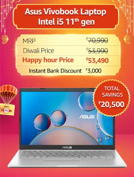 Asus Vivobook Laptop - Intel i5