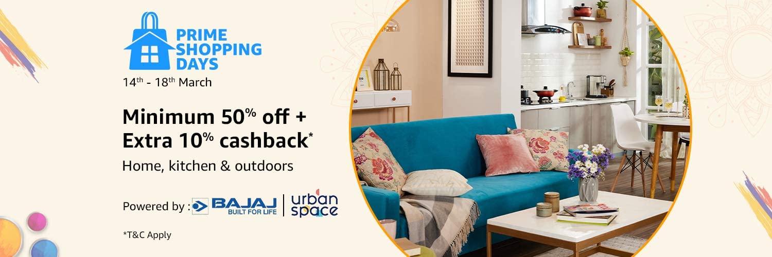 Prime Shopping Days 14th – 18th March