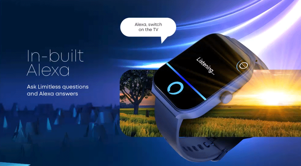 Amazon.in Fastrack limitless smartwatch launch Watches