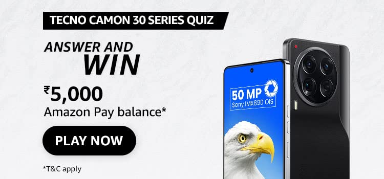 Amazon Tecno Camon 30 Series 5G Quiz Answers