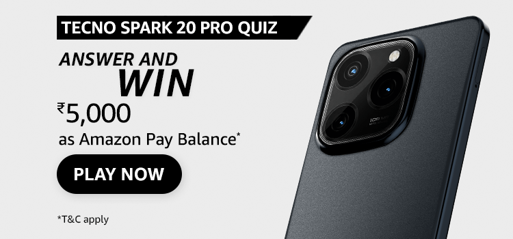 Amazon Tecno Spark 20 Pro Quiz Answers
