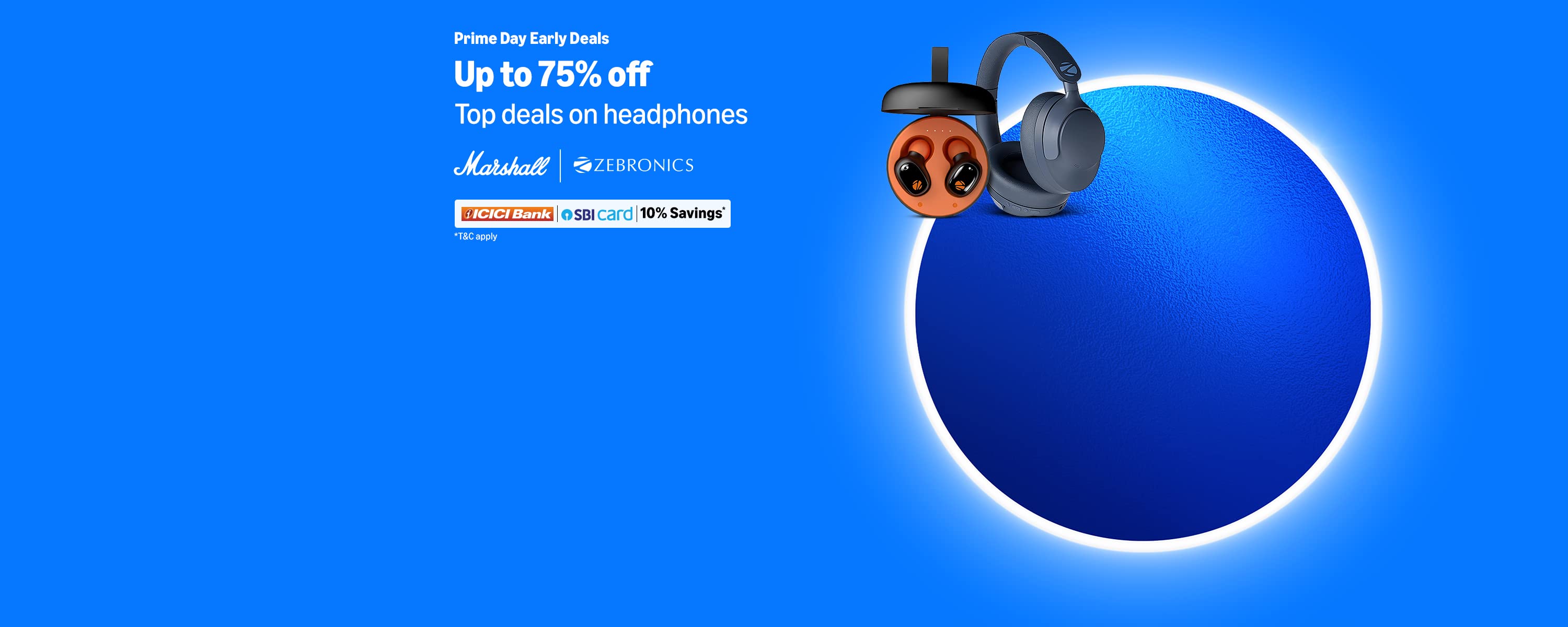 Prime Day Early Deals Up to 75% off Top deals on headphones
