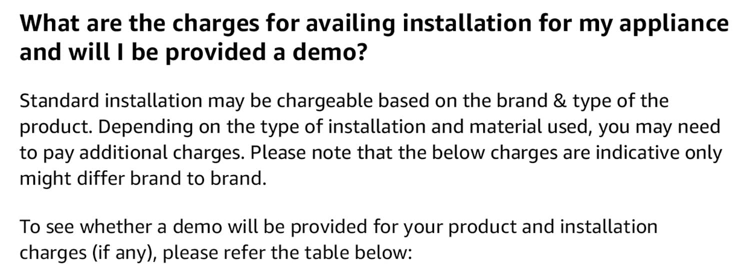 Amazon.in Installation and Demo Home & Kitchen