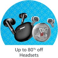 Headsets | Up to 80% off
