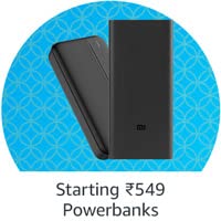 Powerbanks | Starting ₹549